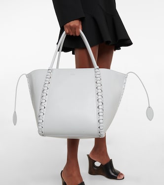 Tote Hinge Medium aus Leder | Alaïa