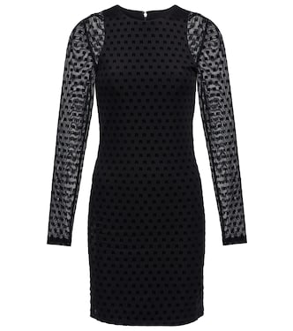 Monique logo mesh minidress | Rotate
