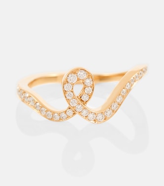 Bague Ruban de Diamant en or 18 ct et diamants | Sophie Bille Brahe
