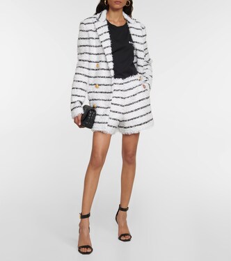 Shorts in tweed bouclé | Balmain