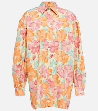 Floral cotton shirt | Plan C