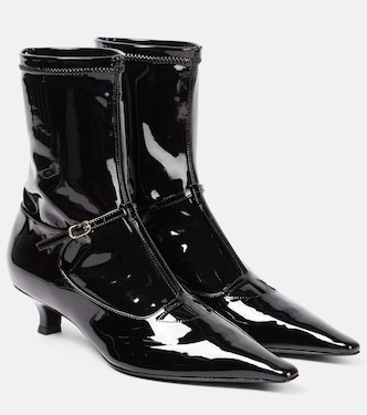 Ankle Boots Cyd aus Lackleder | The Row