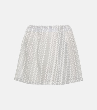 Minifalda de punto en zigzag | Missoni Mare