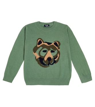 Pull en jacquard de laine | Il Gufo
