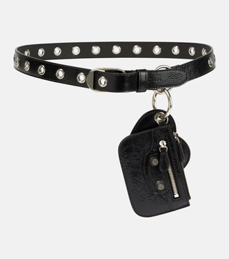 Cintura Le Cagole Charms in pelle | Balenciaga