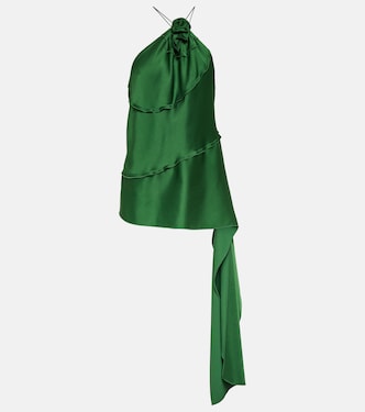 Top aus Satin | Victoria Beckham