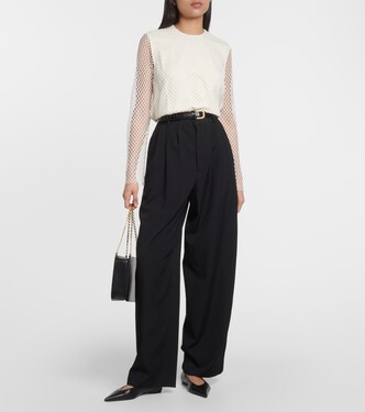 Top aus Mesh | Toteme