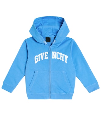 Sudadera con capucha de algodón con logo | Givenchy Kids
