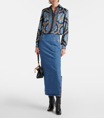 Gonna lunga di jeans | Etro