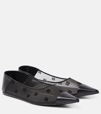 Ballerinas 4G aus Mesh mit Leder | Givenchy
