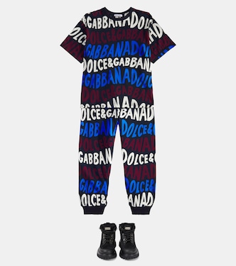 Logo cotton jersey T-shirt | Dolce&Gabbana Kids
