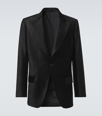 Smokingjacke aus Samt | Lardini