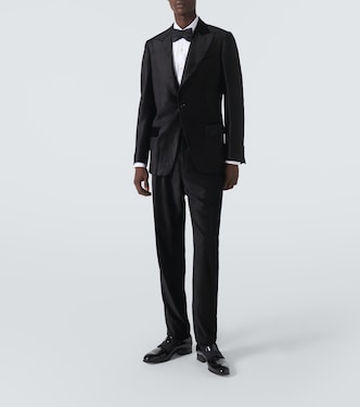 Smokingjacke aus Samt | Lardini