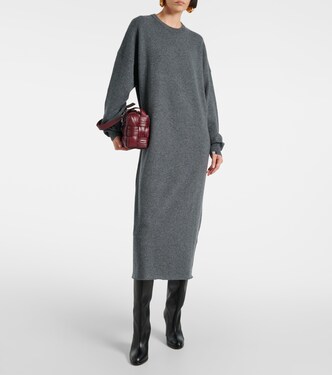N°106 Weird Short cashmere-blend dress | Extreme Cashmere