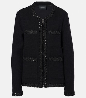 Veste en laine mélangée à sequins | Giambattista Valli