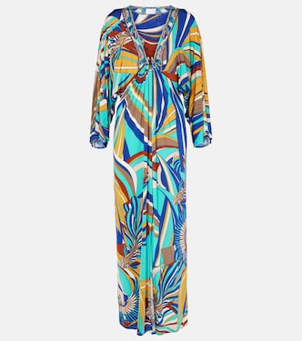 Bedrucktes Maxikleid aus Jersey | Camilla
