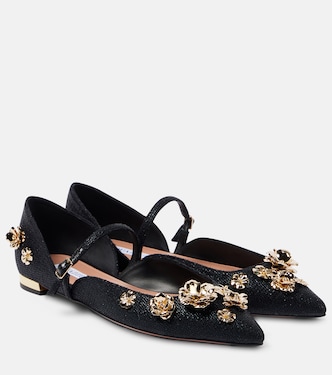 Bailarinas Bloom adornadas | Aquazzura