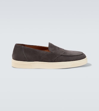 Loafers Joey II aus Veloursleder | George Cleverley
