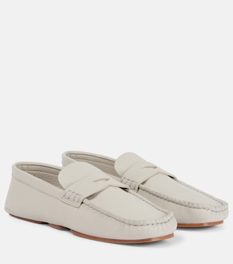 Billy leather penny loafers | Khaite