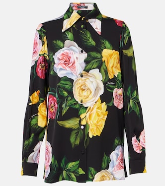 Camicia in charmeuse di misto seta | Dolce&Gabbana