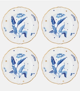 Marino set of 4 porcelain soup plates | Bitossi