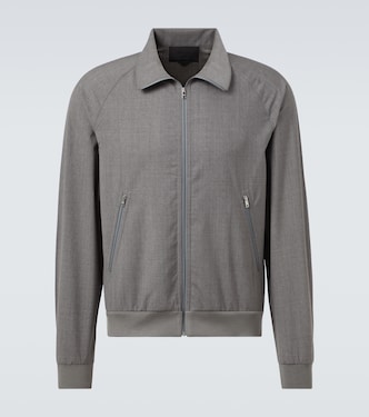 Giacca blouson in lana | Prada