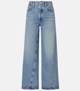 Twist low-rise wide-leg jeans | Agolde