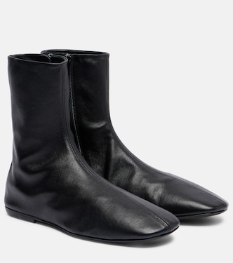 Globe leather ankle boots | Dries Van Noten