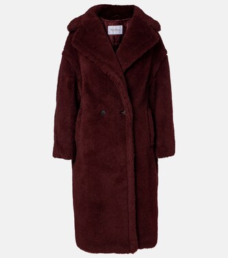 Teddy Bear alpaca wool, wool, and silk coat | Max Mara