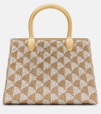 Tote Bag Serpentine Duo Small aus Veloursleder | Bvlgari