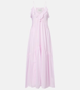 Vasma ruffled cotton-blend maxi dress | Marant Etoile