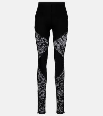 Lace-trimmed legging | Nina Ricci