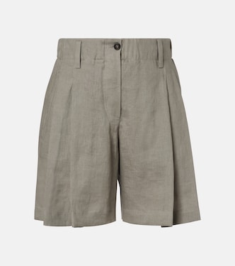 Linen shorts | Brunello Cucinelli