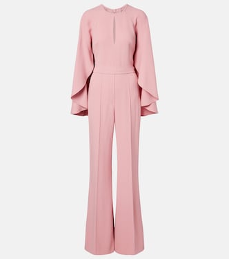 Caped cady jumpsuit | Elie Saab