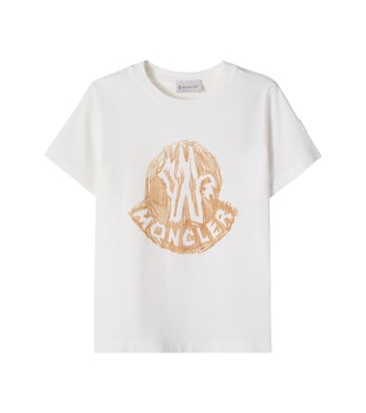 Logo cotton jersey T-shirt | Moncler Enfant