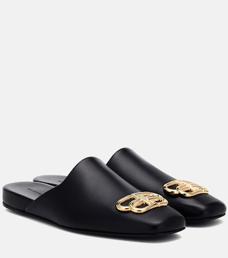 Cosy BB leather slippers | Balenciaga