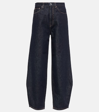 High-rise barrel-leg jeans | Toteme