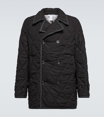 Chaqueta acolchada con cierre cruzado | Comme des Garçons Shirt
