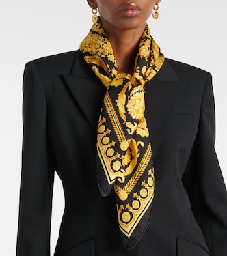 Foulard Barocco in seta | Versace