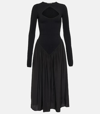 Robe midi en soie | Stella McCartney