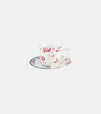 Hybrid Leonia espresso cup and saucer set | Seletti
