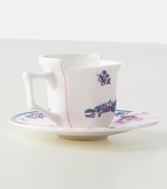 Hybrid Leonia espresso cup and saucer set | Seletti