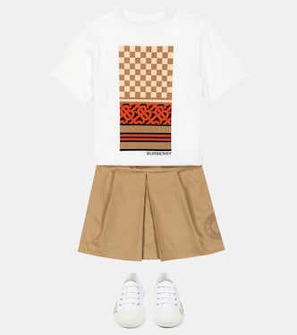 Jupe en coton | Burberry Kids