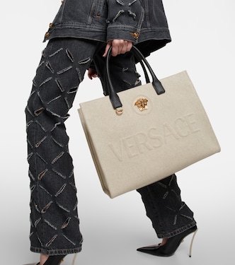 La Medusa canvas tote bag | Versace