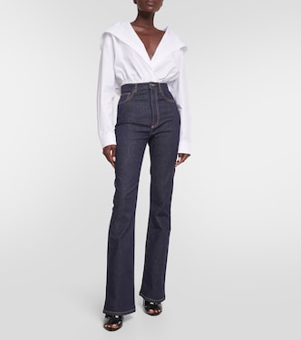 Body in cotone con cappuccio | Alaïa