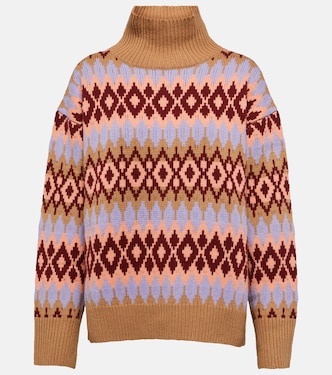 Jersey de cuello alto de lana y cachemir | Jardin des Orangers