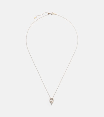 Collana Cancer in oro 18kt con diamanti | Persée