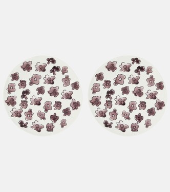 x Marni Dark Viola set of 2 dessert plates | Serax