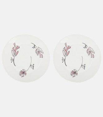 x Marni Fiore Rosa set of 2 deep plates | Serax
