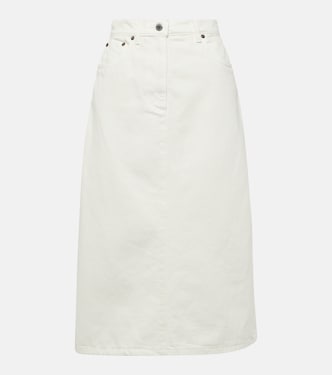 High-Rise-Jeansrock | Prada